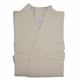 Framsohn Unisex Bademantel Waffelpique