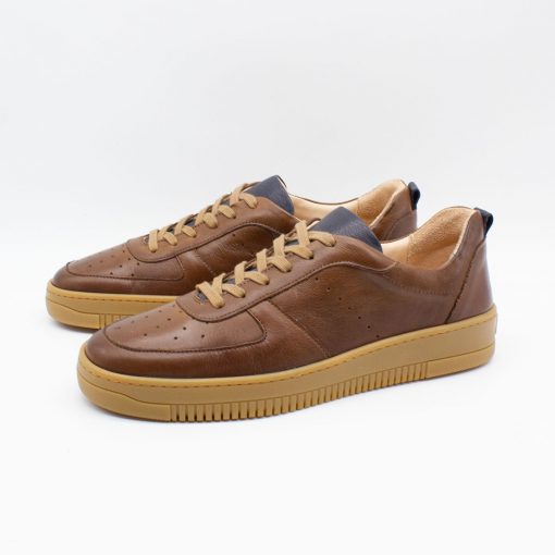 Werner 1911 Sneaker Habicht cognac/blau – Bild 6