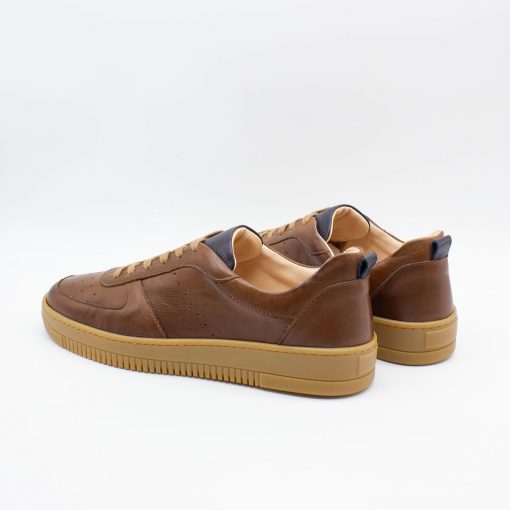 Werner 1911 Sneaker Habicht cognac/blau – Bild 4