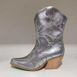 A Perfect Jane Sofie Vegan Boots Silver