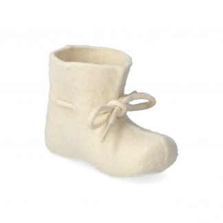 Glerups Hausschuhe Baby weiß