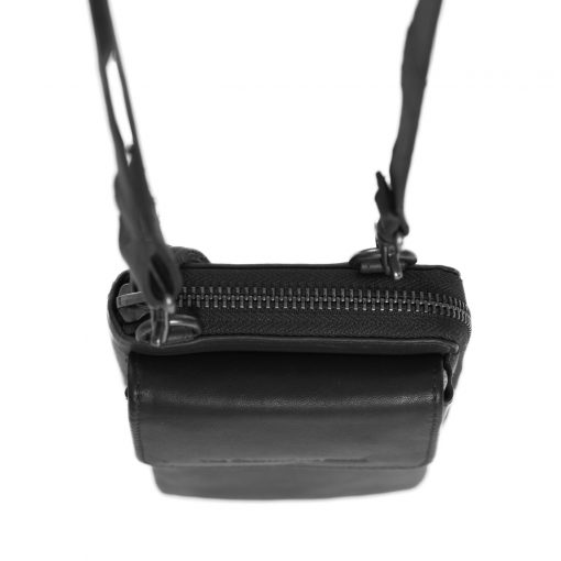 Leder Handytasche Malaga schwarz – Bild 7