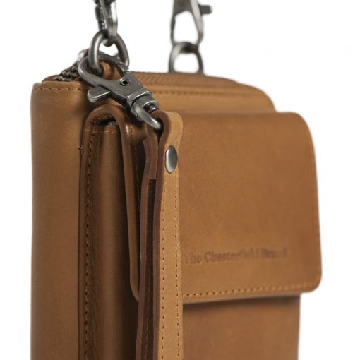 Leder Handytasche Malaga cognac – Bild 5