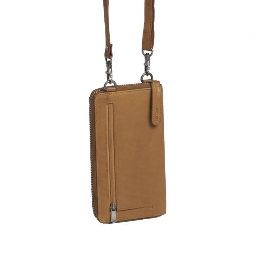 Leder Handytasche Malaga cognac – Bild 2