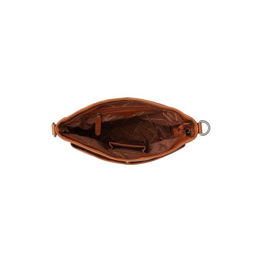 Umhängetasche Regina cognac – Bild 5