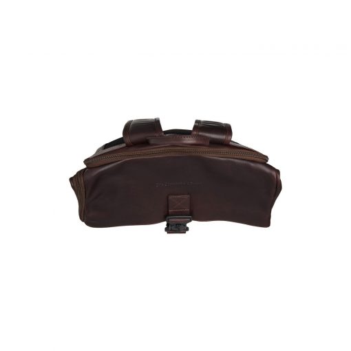 Chesterfield Leder Rucksack Savona braun – Bild 5