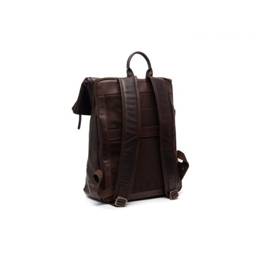 Chesterfield Leder Rucksack Savona braun – Bild 4