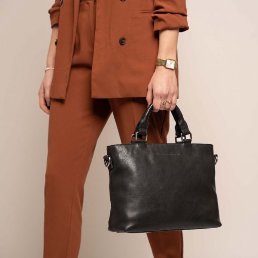 Shopper Napoli schwarz – Bild 6