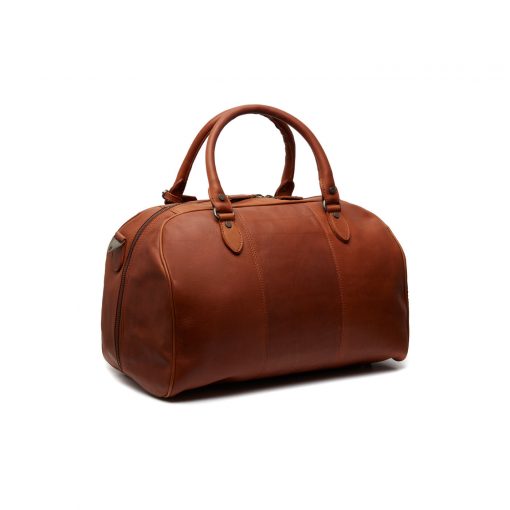 Leder Weekender Liam cognac – Bild 3