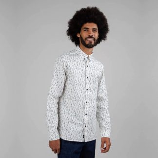 Brava Fabrics Hemd Peanuts Friends Forever white
