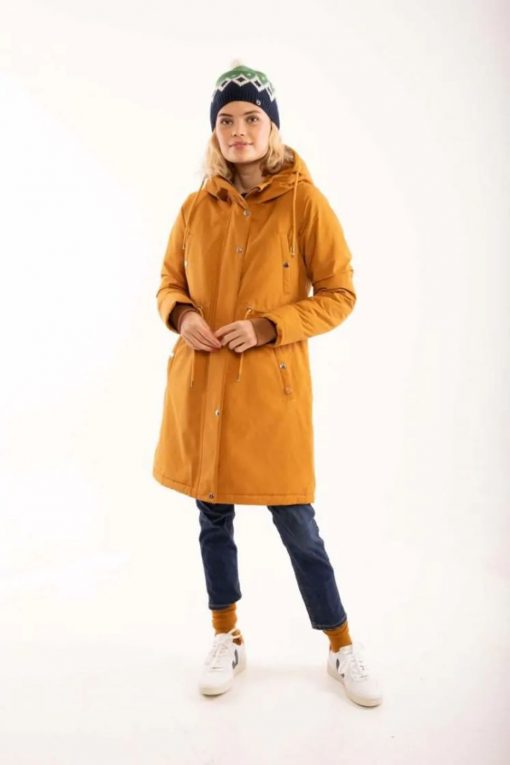 Danenora Winter Parka Mustard – Bild 5