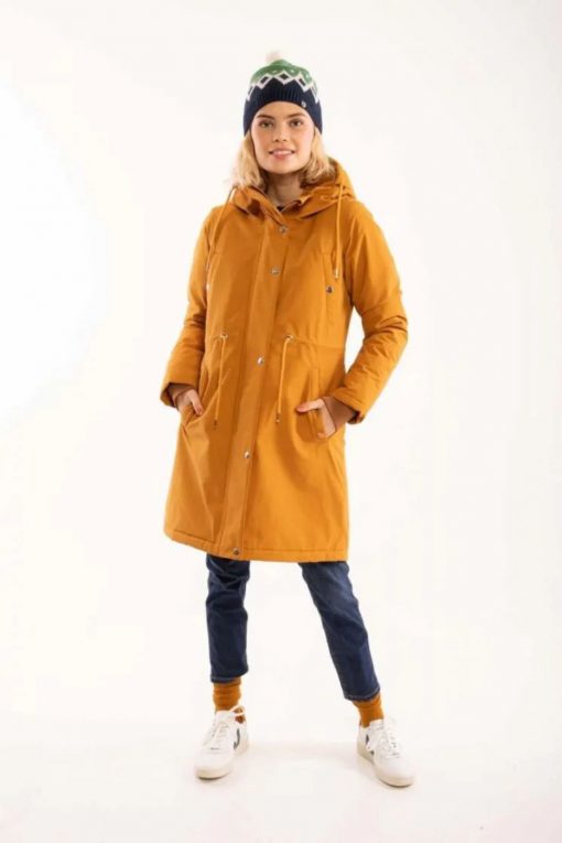 Danenora Winter Parka Mustard – Bild 4
