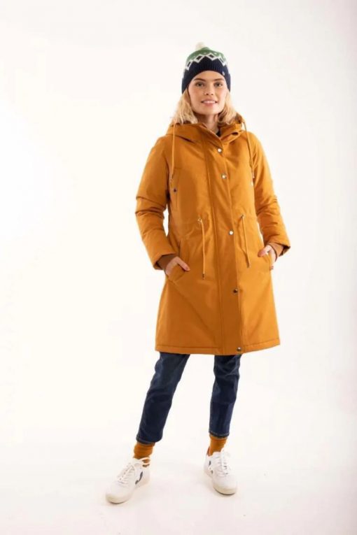 Danenora Winter Parka Mustard – Bild 2
