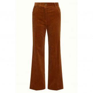 King Louie Marcie Pants Corduroy Bombay Brown
