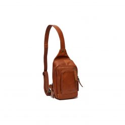 The Chesterfield Brand Leder Crossbody Tasche Riga cognac