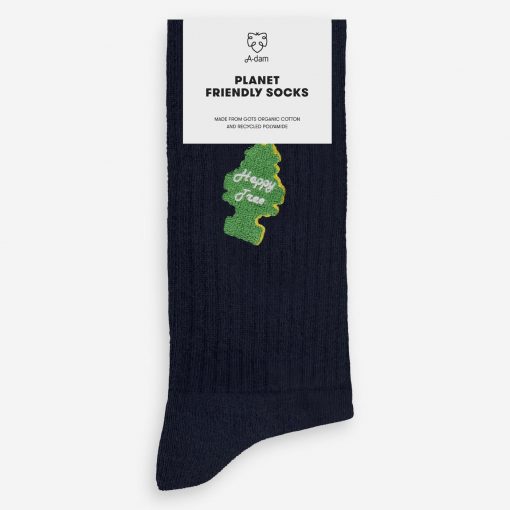 Sportsocken Happy Tree marineblau – Bild 2