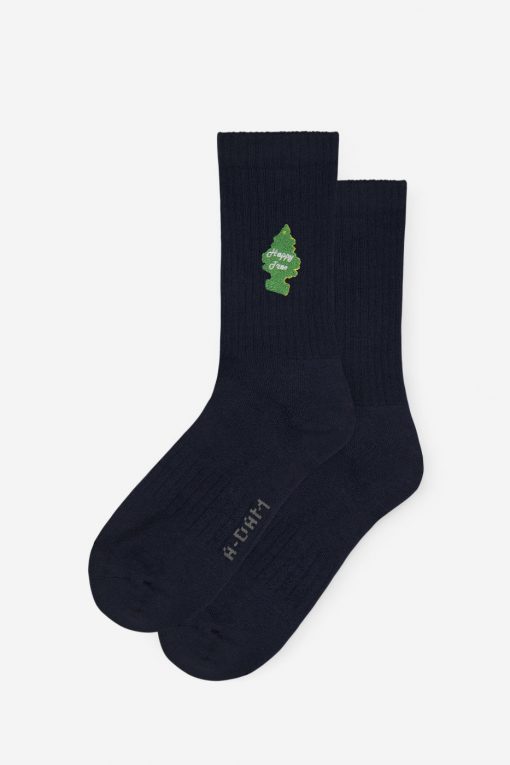 Sportsocken Happy Tree marineblau – Bild 3