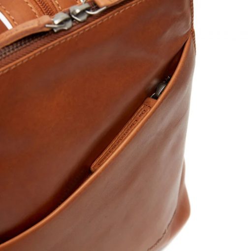 Chesterfield Lederrucksack Claire Cognac – Bild 4
