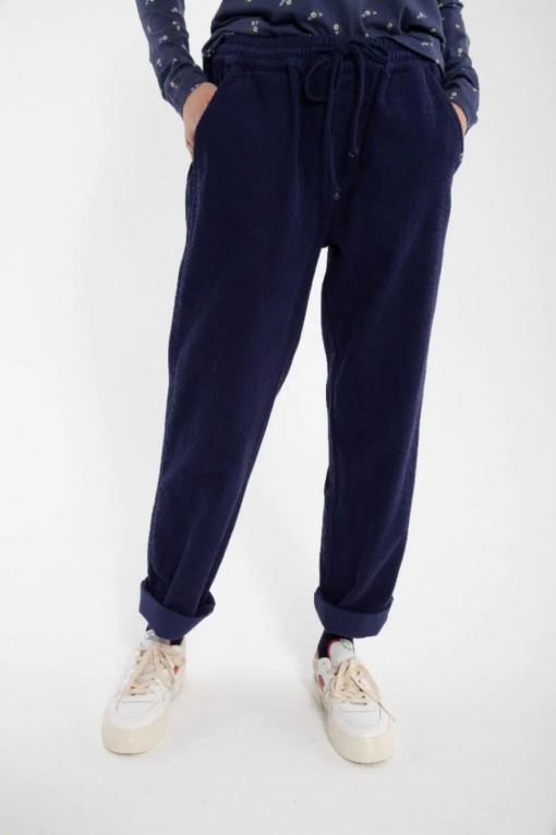 Daneliseleje Cord Pants Grey Marine – Bild 3