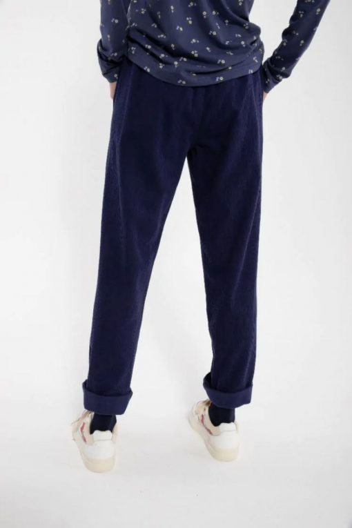 Daneliseleje Cord Pants Grey Marine – Bild 5