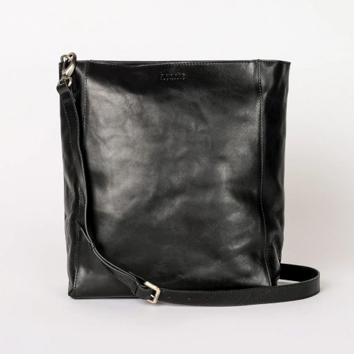 O My Bag Sofia Black Stromboli Leather