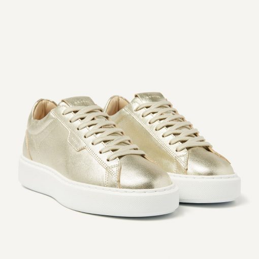 Sneaker Vince Tora Gold Metallic – Bild 2