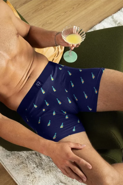 Boxershorts Champagne Bottles – Bild 2