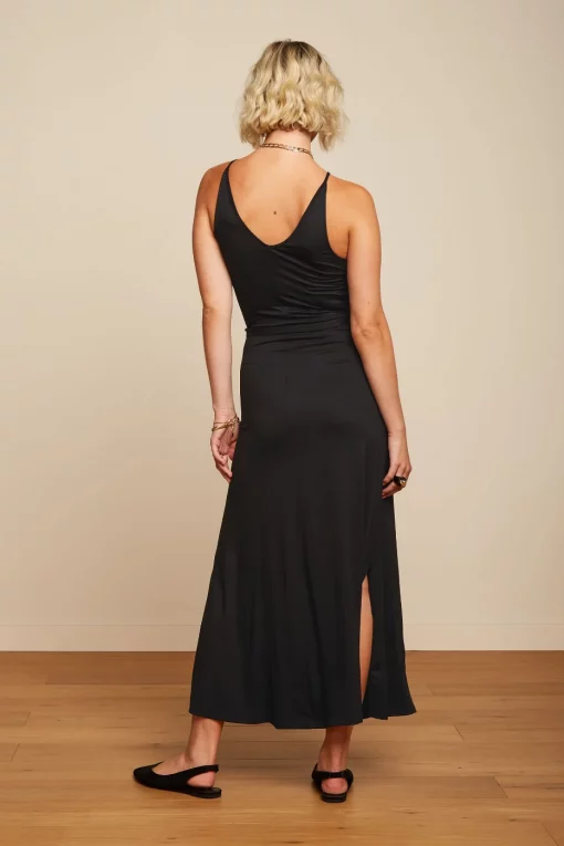 King Louie Hazel Dress Ecovero Classic black – Bild 3
