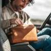 The Chesterfield Brand Kulturbeutel leder cognac stefan