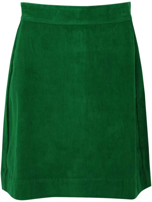Danelondon Cord Skirt Grass Green – Bild 4