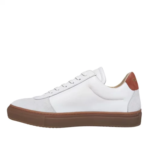 Newlab Sneaker NL06 white/green/brown – Bild 4