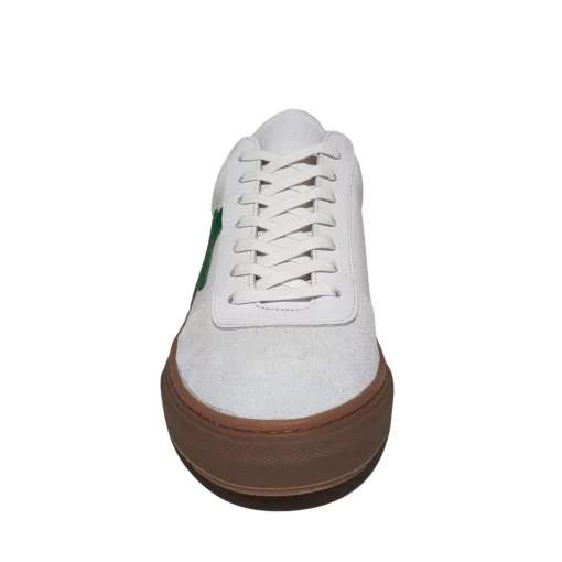 Newlab Sneaker NL06 white/green/brown – Bild 3
