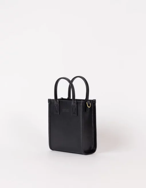 Tasche Jackie Mini Black Classic Leather – Bild 3