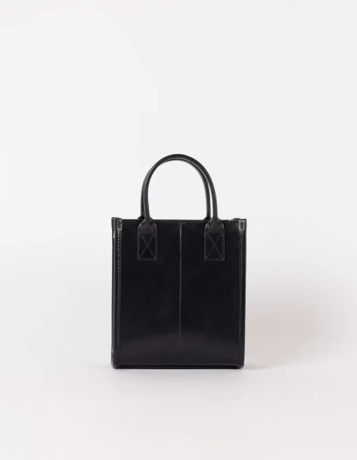 Tasche Jackie Mini Black Classic Leather – Bild 5