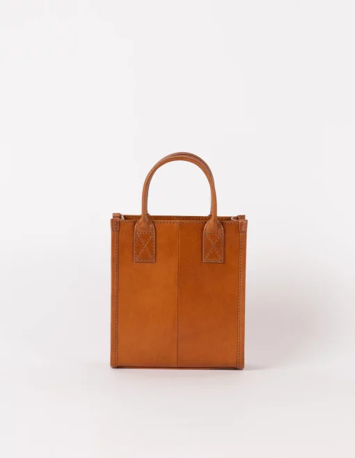 Tasche Jackie Mini Cognac Classic Leather – Bild 6