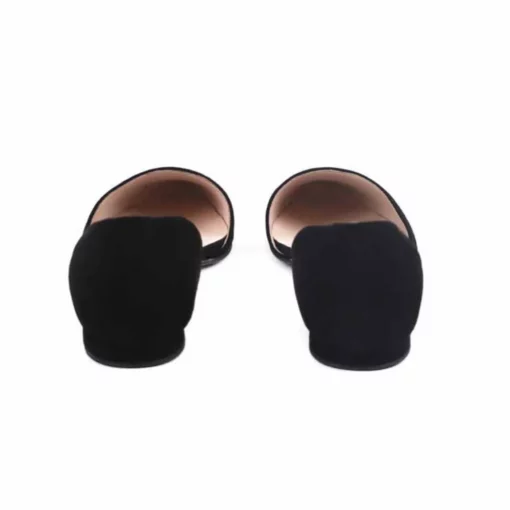 Apple of Eden Ballerinas Blondie black suede – Bild 4
