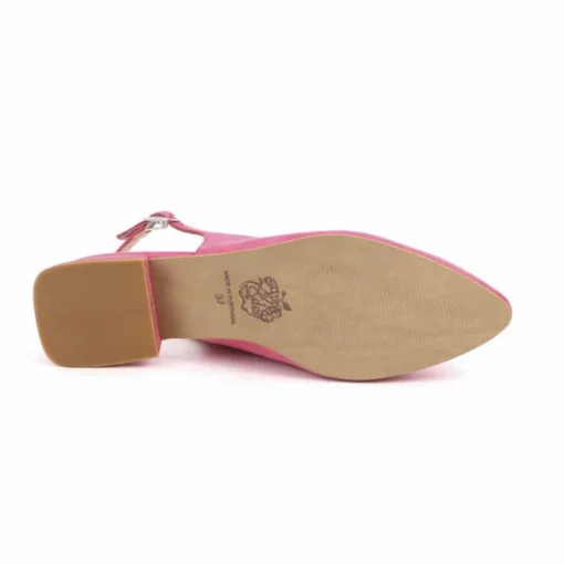 Apple of Eden Slingpumps Vilma pink suede – Bild 5