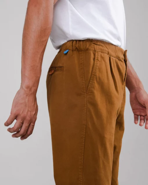 Brava Fabrics Comfort Chino Wood