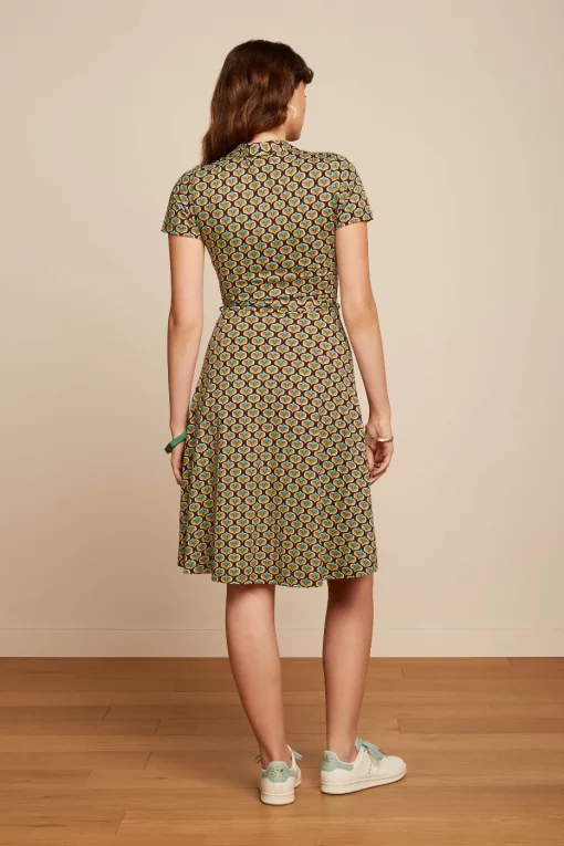 King Louie Emmy Dress Indy Delphinium Green – Bild 4