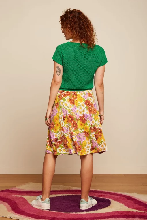 King Louie Serena Skirt Marini Tuscan Yellow – Bild 3