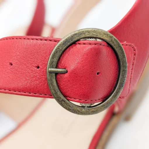 Werner 1911 Sandalette Herzkirsche Rot – Bild 4