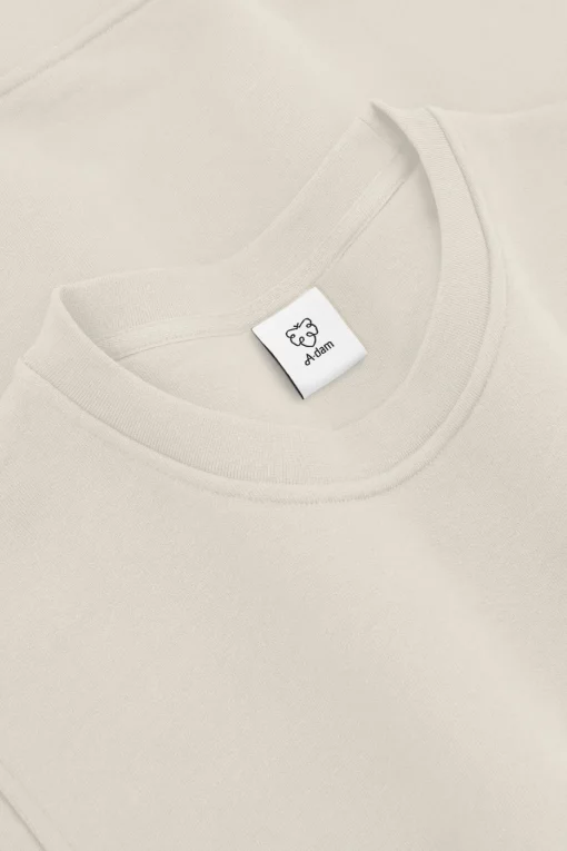 Sweatshirt aus Bio-Baumwolle Offwhite Bike – Bild 4