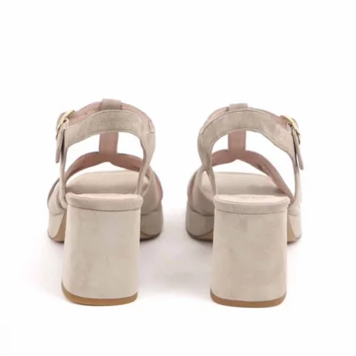 Apple of Eden Plateau-Sandalen Reese taupe – Bild 5