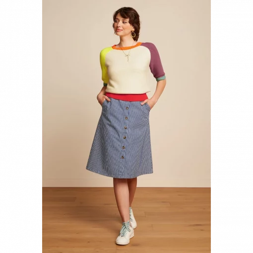 King Louie Mary Skirt Osei Stripe