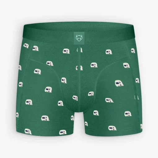 A-dam Boxer Brief Green Caravan