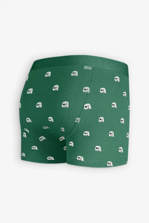 A-dam Boxer Brief Green Caravan