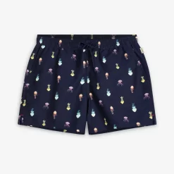 A-dam Swim Shorts Navy Jellyfish