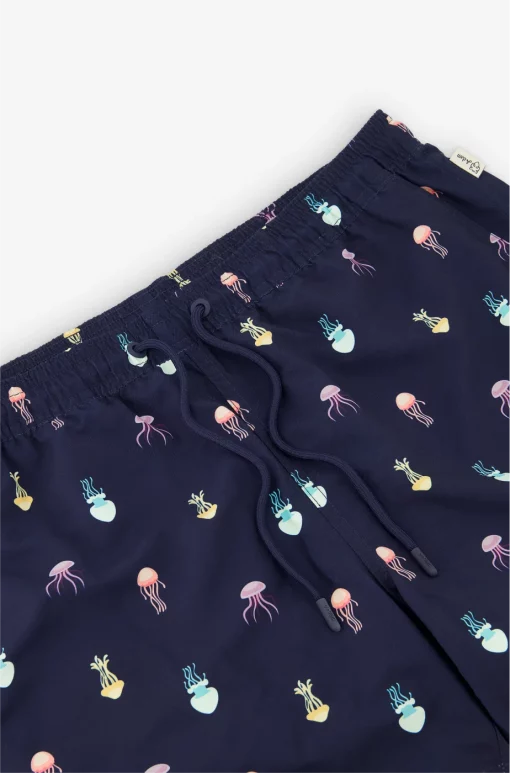 A-dam Swim Shorts Navy Jellyfish – Bild 3