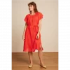 King Louie Talia Dress Verano Fire Red