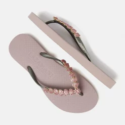 Lazamani Nusa Penida Damen Flip Flops Rose